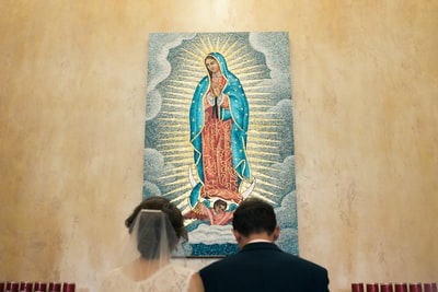 瓜达卢佩圣母的绘画
